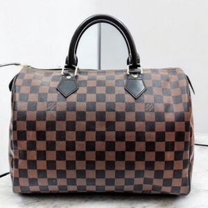 Louis Vuitton Brown Checkered Bag